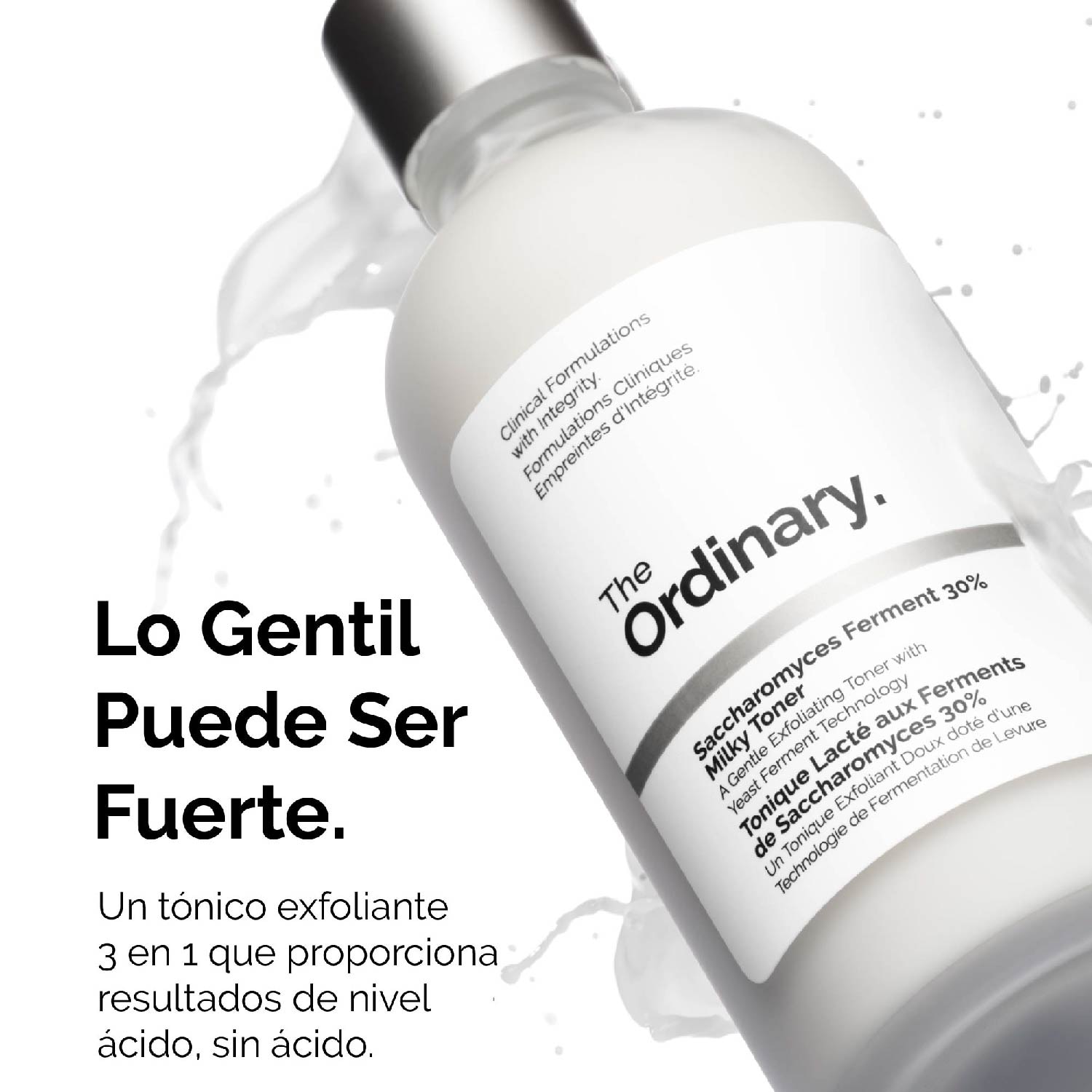 SACCHAROMYCES FERMENT 30% MILKY TONER (TÓNICO LÁCTEO LIGERO CON FERMENTO DE SACCHAROMYCES)
